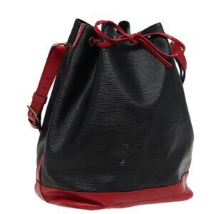 Authentic LOUIS VUITTON Epi Noe Shoulder Bag By color Black Red M44017 LV